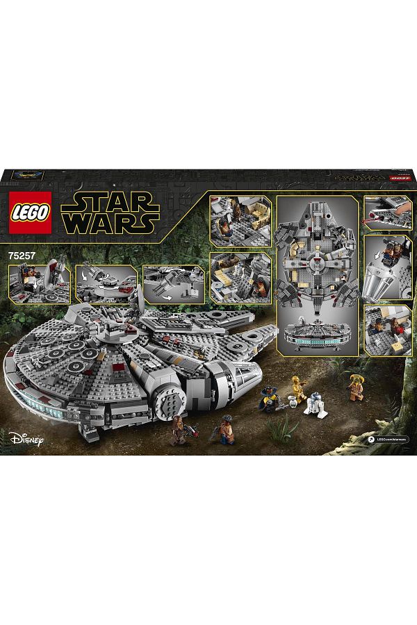 Lego star wars rise of skywalker millennium falcon outlet