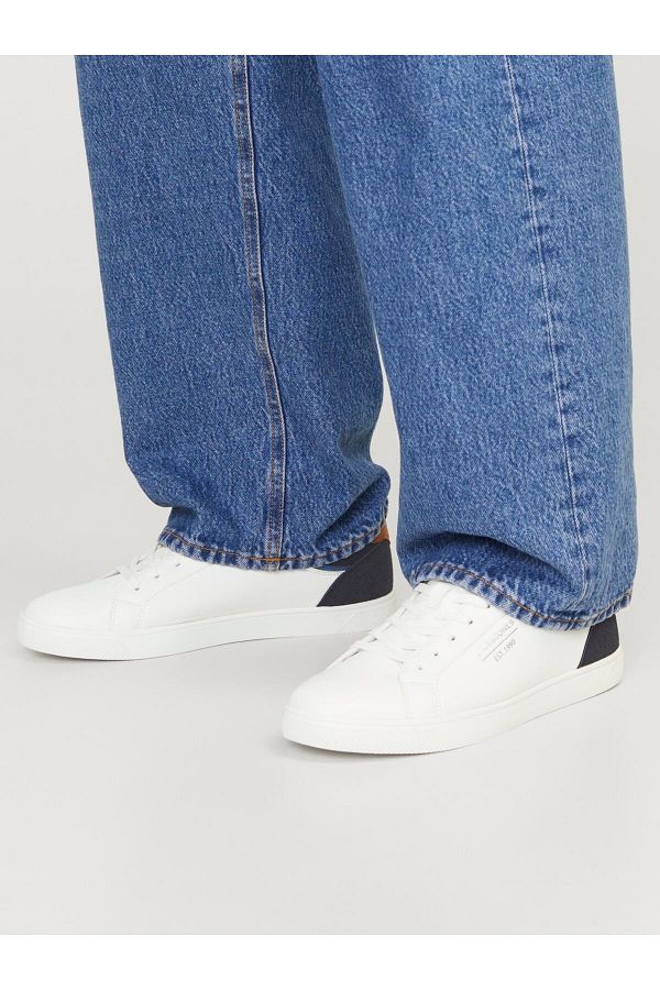 Jack Jones JACK JONES Men s White Casual Sneakers 12229020 Trendyol