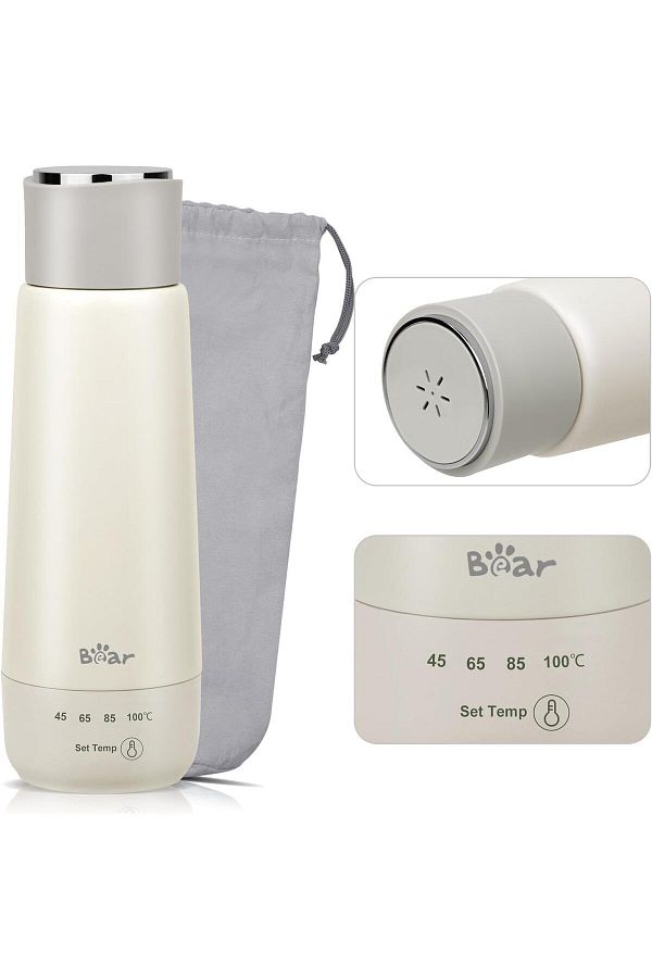 BEAR-Portable Travel Fast Boiling Water Kettle for Camping with 4 Temperature Controls, One Touch 1
