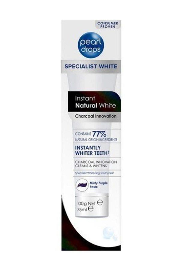Pearl Drops-Instant Natural White - Charcoal Innovation Technology 75 Ml(Toothpaste) 1