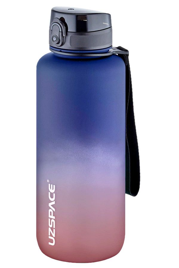 Uzspace-1500 Ml Mega Large Size Motivational Water Bottle - Double and 8 Different Colors 1