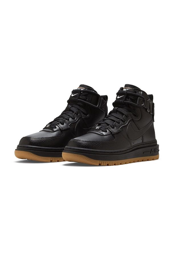 Nike air force 1 black boots outlet