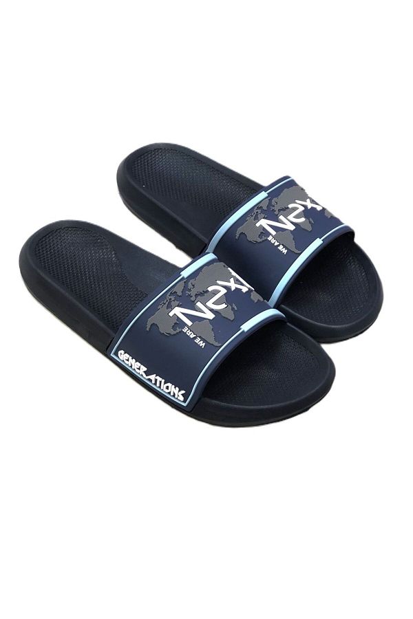 GEZER-Men's Slippers KAFKASLAR - Non-Slip Sole, Soft Bathroom Pool Sea Balcony Home 1