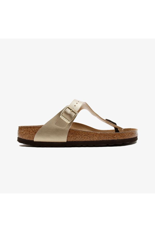 Birkenstock-شبشب Gizeh BF كريمي للسيدات 1