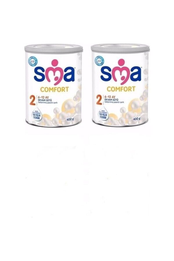 SMA 2 Bebek Devam Sütü Comfort 400 gr X 2 Adet