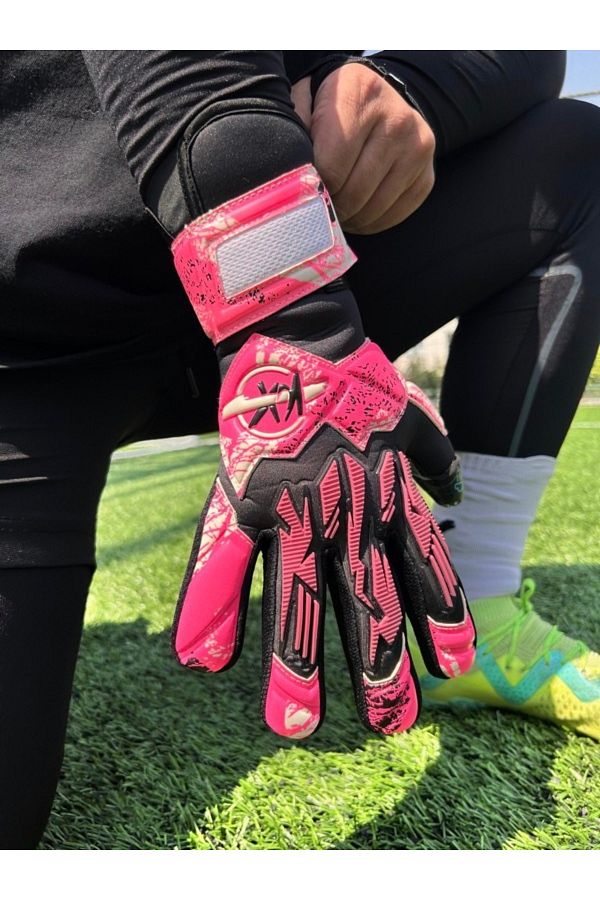 KXSPOR-Kx Vi̇per'Pink' Elite Keeper Gloves 1