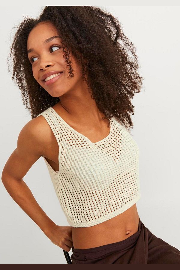Jack Jones Presley Women s Sleeveless Crose Blouse Trendyol
