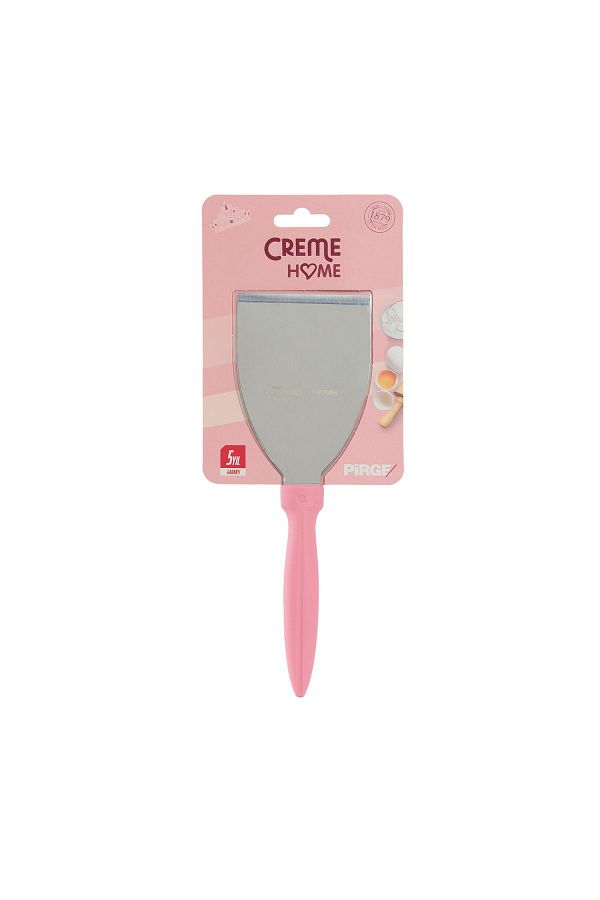 PİRGE-ملعقة تقديم منزلية من Pink Pirge Creme - 11.5 سم 1
