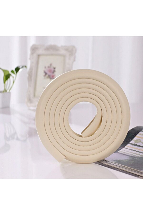 AGUBUGU BABY Kauçuk Kenar Koruyucu - Krem 2 Mt.