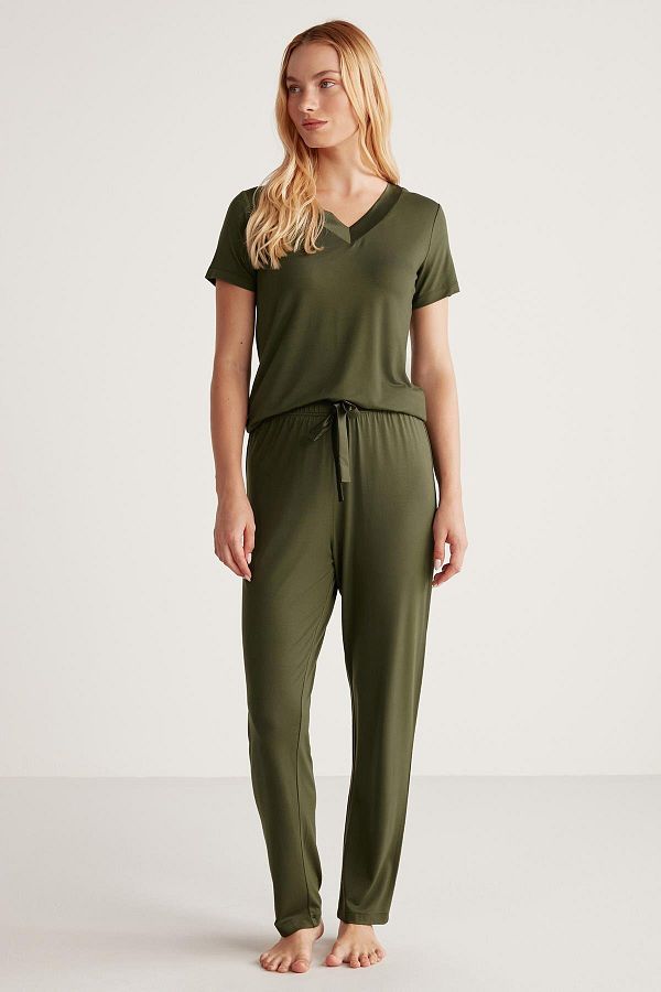 Catherines Comfortlux 2346 Model Pajama Set Trendyol