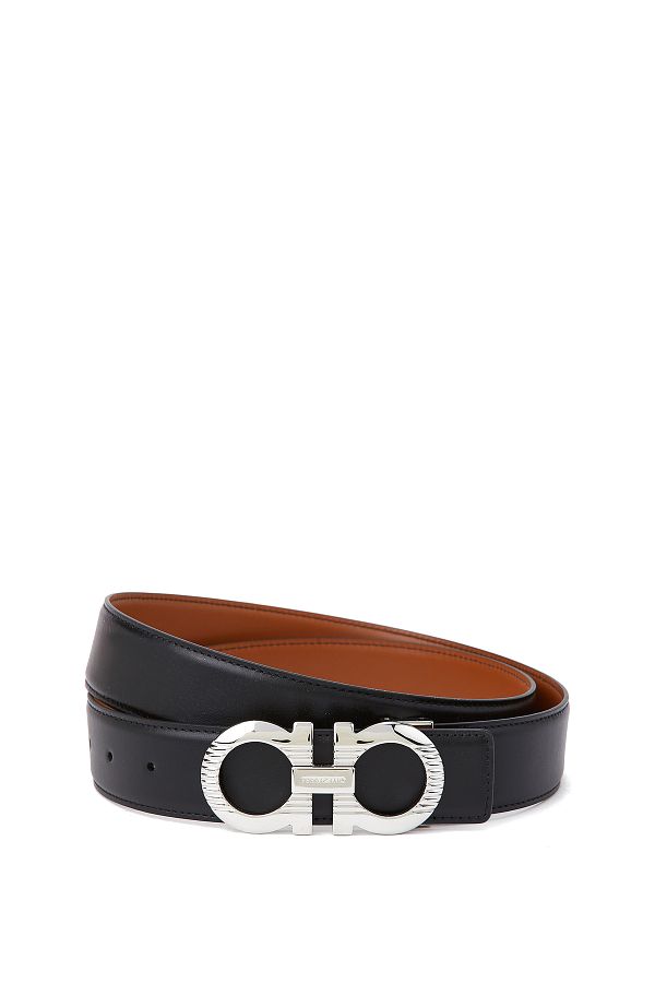 Ferragamo belt tan sale