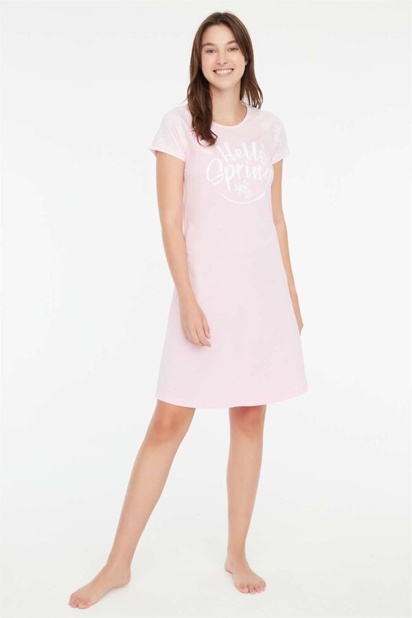 Mod Collection-- فستان وردي نسائي 1
