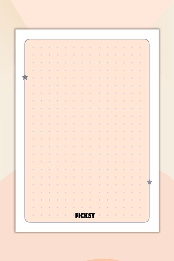 Ficksy-Beige Work Notepad - 50 Pieces A6 Size - Paper Notepad 1