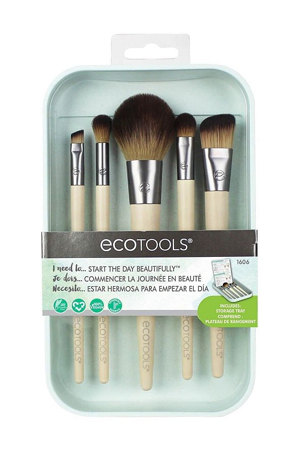 Ecotools-Set de pensule de machiaj Start The Day 1