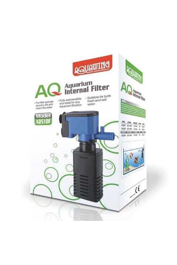 Aquawing-510f Aquarium Internal Filter 4w 400l/h 1