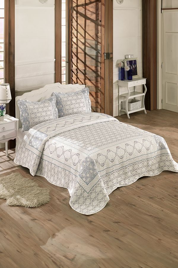 Örtüm-Lisa Quilted Double Bedspread 1
