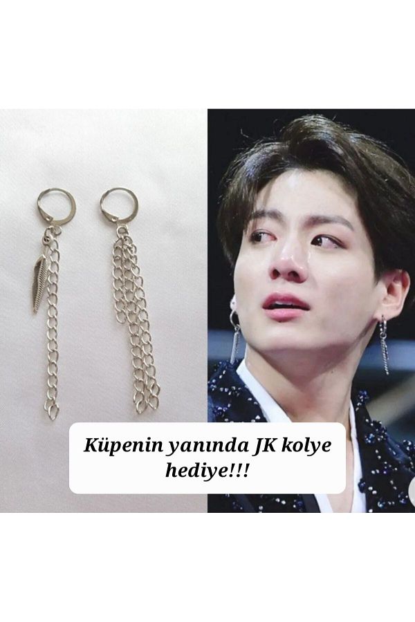 Bts chain earrings store