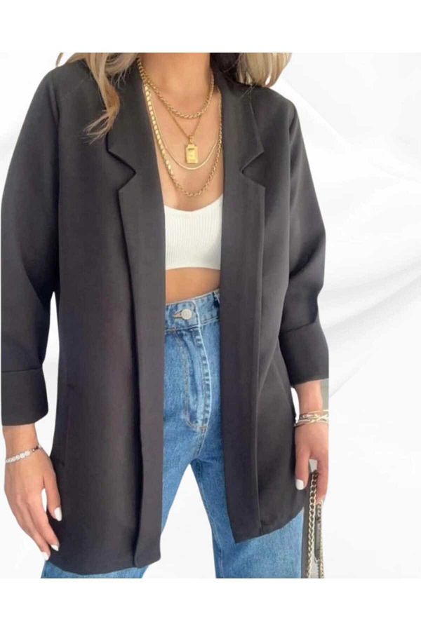 DEN ZCE Loose Fit Unlined Sports Blazer Jacket Trendyol