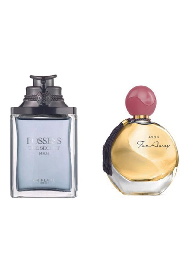 AVON-عطر Possess The Secret للرجال وعطر Far Away النسائي 1