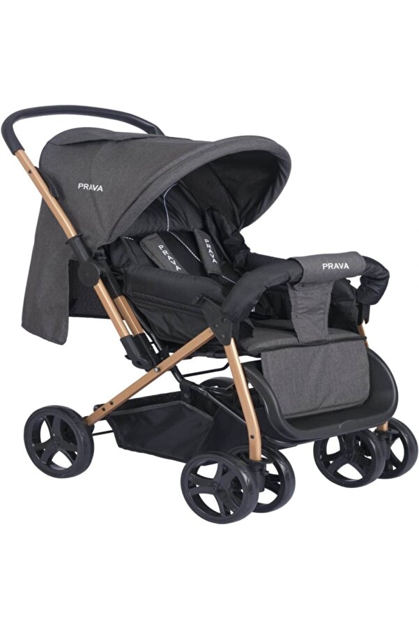 Prava P06 Comfort Bebek Arabası Gold-füme