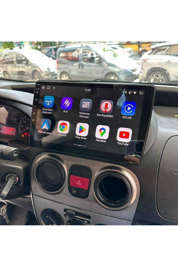 NAVİPRİME-Citroen Nemo - with Carplay, Android Multimedia, 8Gb Ram, 128Gb Memory, Navigation USB Bt 1