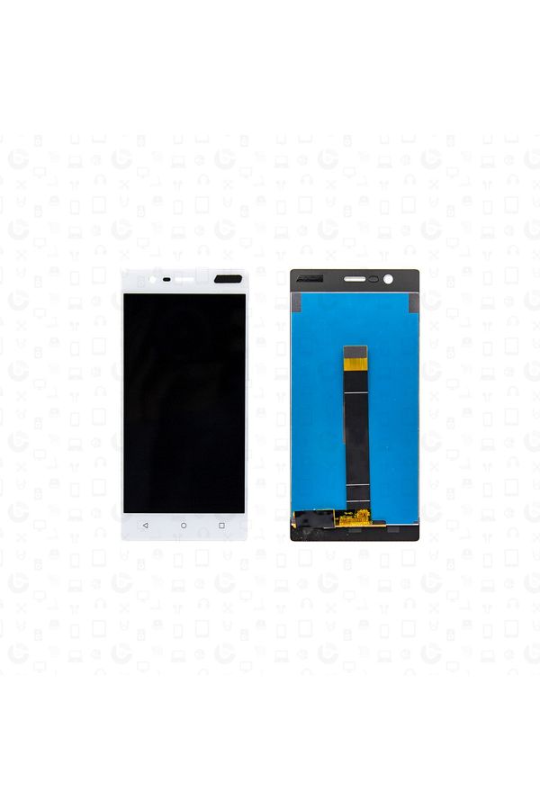 Nokia-White Touch LCD Screen - Set of 3 1