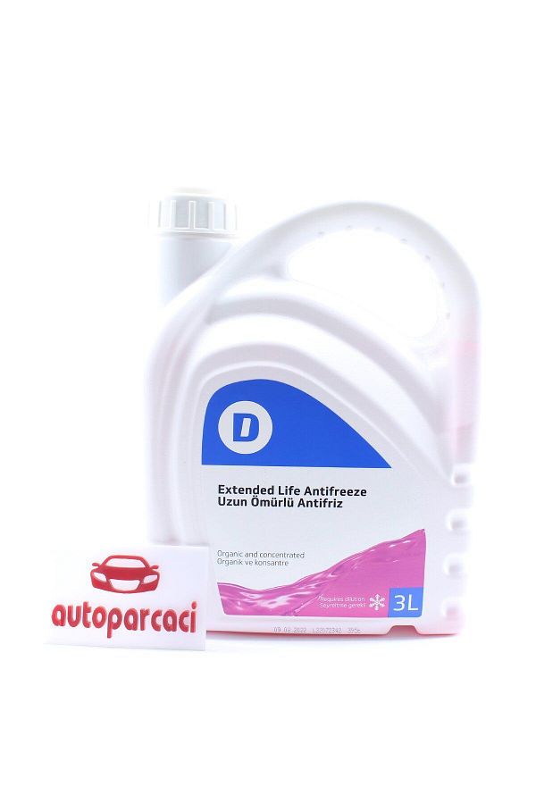 DELPHİ-Antifreeze Red 3 Liter -37 Degree Delphi Brand 1