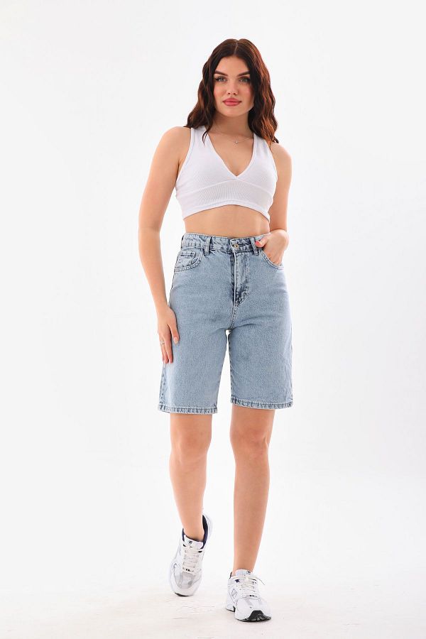 100 cotton denim shorts shop