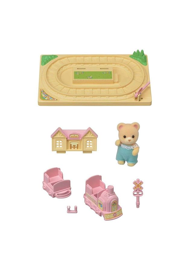 Sylvanian families baby train clearance