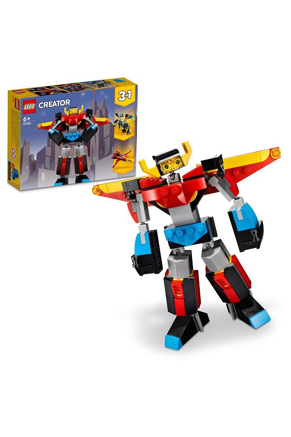 LEGO Creator 3 in 1 Super Robot 31124 Toy Construction Set for Ages 7 and Up 159 Pieces Trendyol