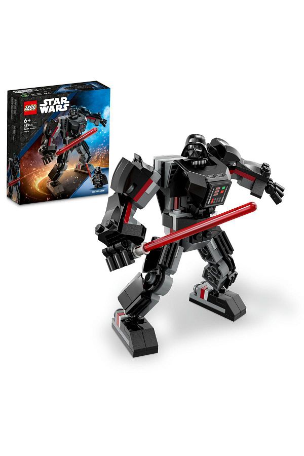 LEGO-Star Wars Darth Vader Robot 75368 Toy Building Set (139 Pieces) 1