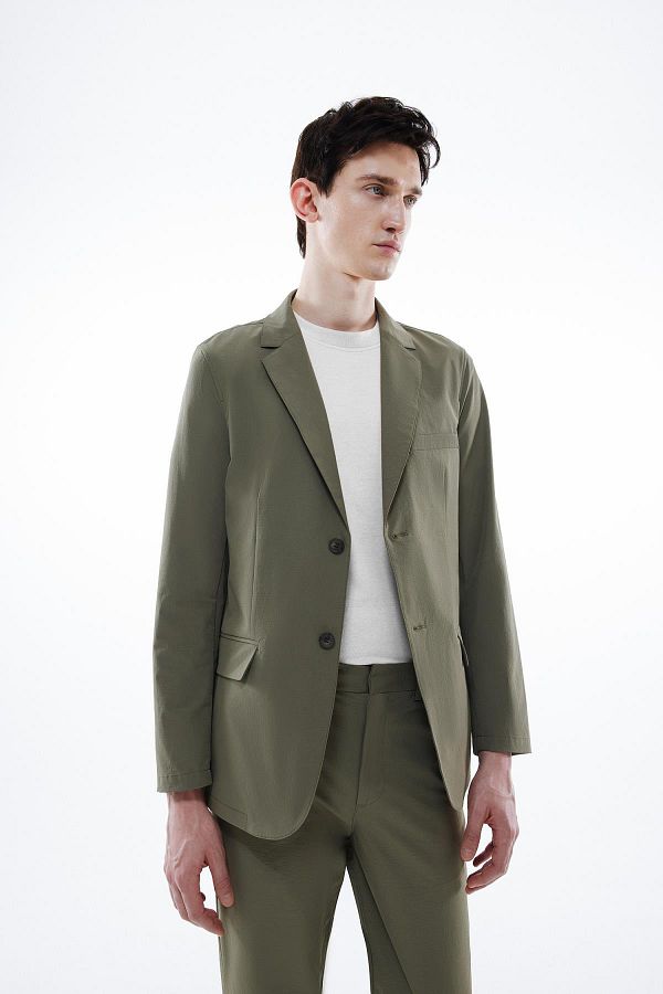 Defacto Straight Cut Basic Blazer Jacket Jacket Collar Buttoned and Lined B7179Ax24Sp Trendyol