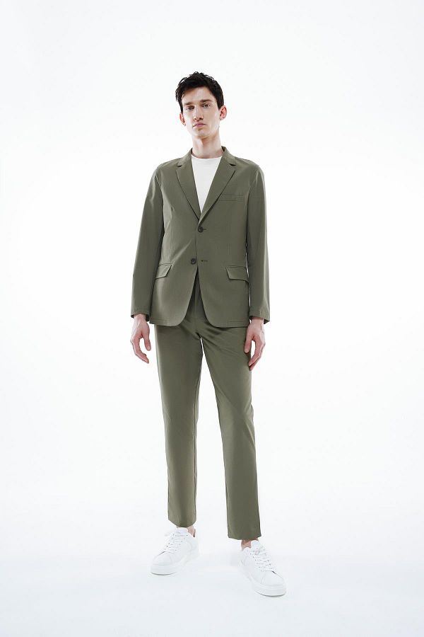 Defacto Straight Cut Basic Blazer Jacket Jacket Collar Buttoned and Lined B7179Ax24Sp Trendyol