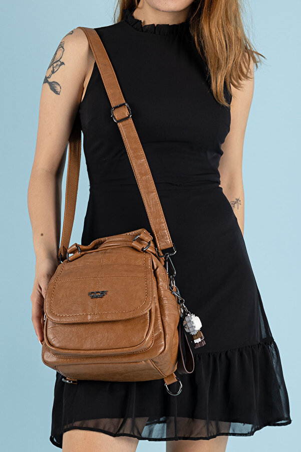 Getcho Febris Women's Handbag Crossbody and Backpack Trendyol