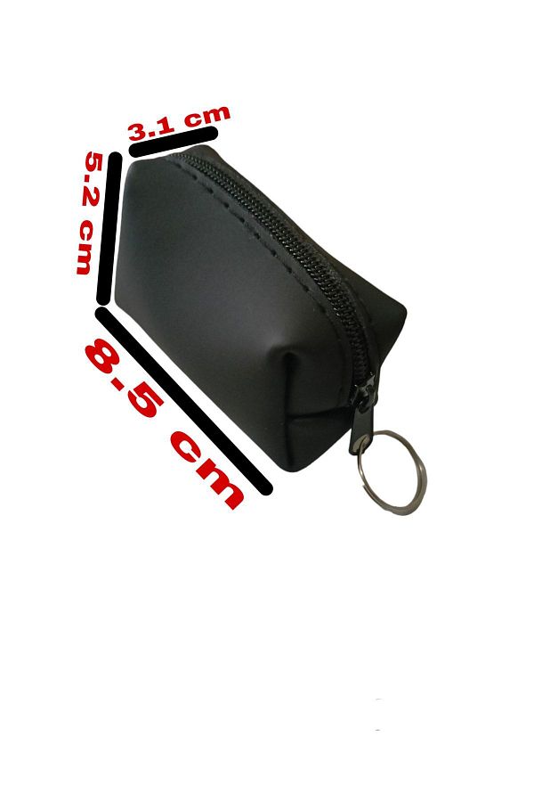 efmues-Keychain with pouch coin pouch zipper pouch keychain 1