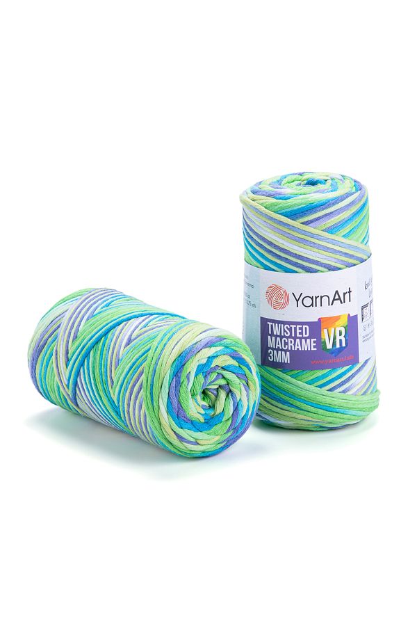 Yarnart-Twisted Macrame 3 mm Vr Macrame Hand Knitted Ebruli-920 1