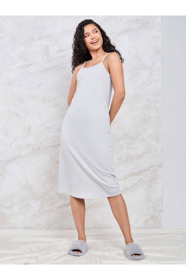 Ribbed slip dress outlet