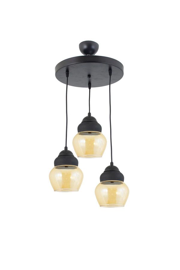 Lambadar-Luster Glass Sports Model Modern Pendant Chandelier 1