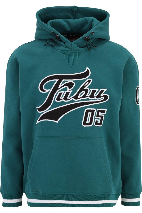 FUBU Sweatshirt Grun Regular Fit Trendyol