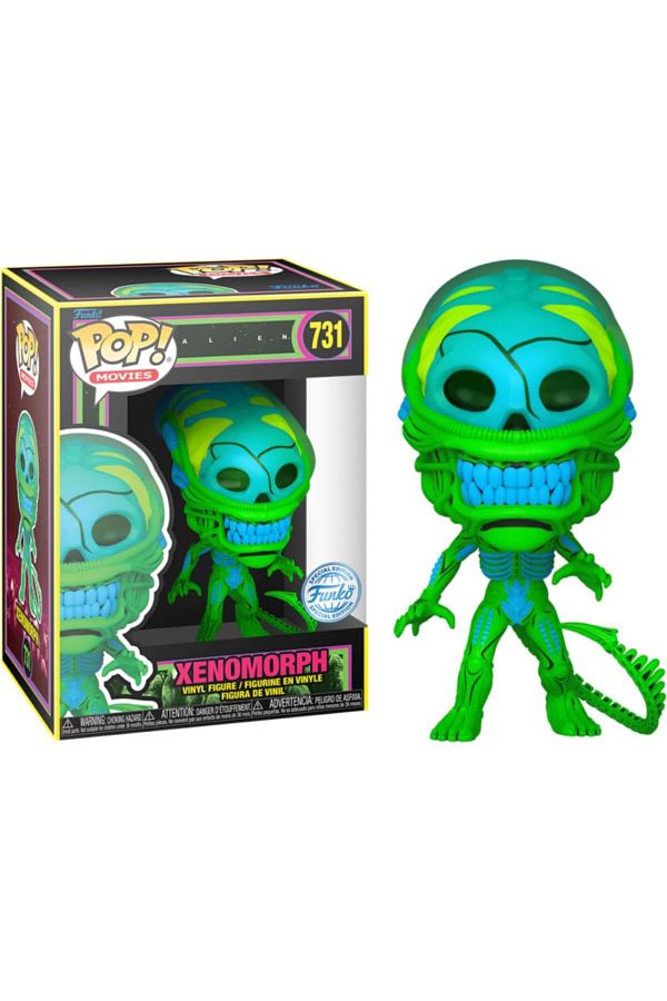 Funko-1979 Model Pop Alien Xenomorph - Blacklight#731 Exclusive Edition Figure 1