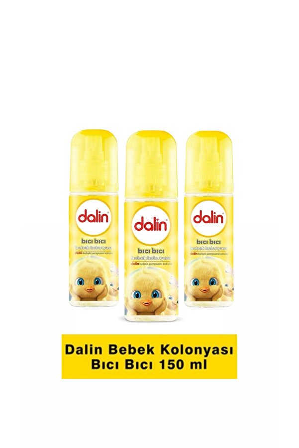 Dalin Bıcı Bıcı Kokulu Bebek Kolonyası 150 ml X3 Adet