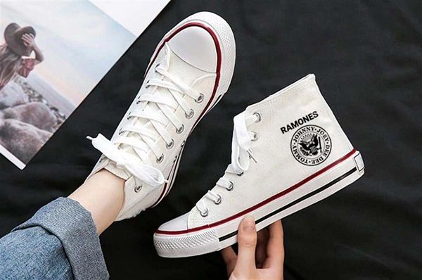 Rock canvas shoes on sale