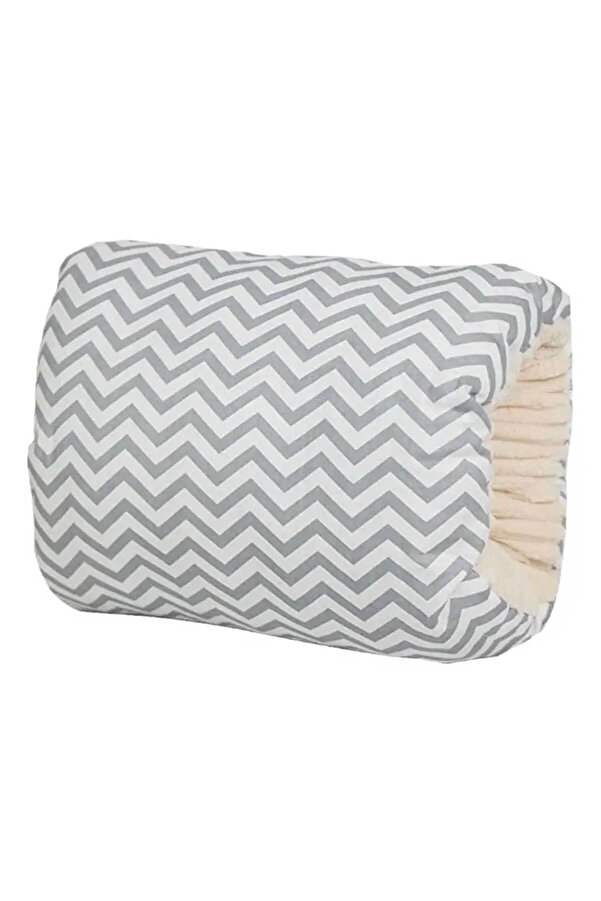RevuBaby Portatif Silindir Bebek Emzirme Yastığı zigzag