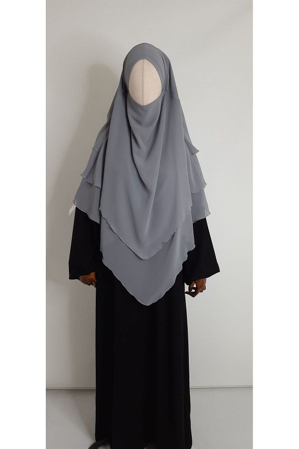 erasra class-3-Layer Gray Siphon Souffler - Medium Size Hijap 1