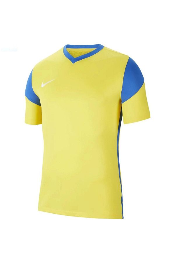 Nike Dri fit Men s Cw3826 720 Yellow Football T Shirt Trendyol