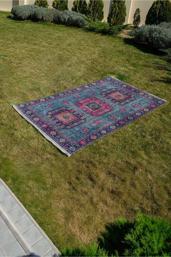 Homier Collection Homier Large Rug Mat Outdoor Picnic Beach Rug 100cm x 200cm H OT 4137B Trendyol