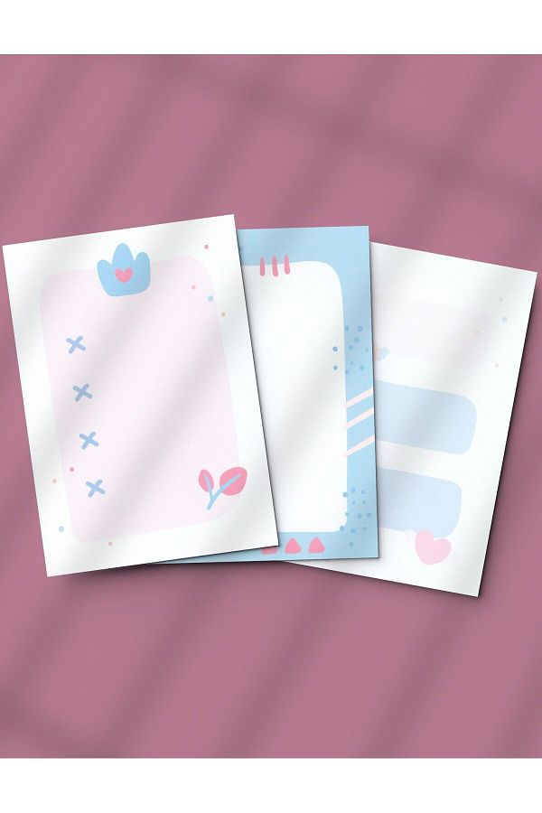Grdall-3 Pieces A6 Mini Memo Pad - Notepad, Memopad, To Do List, Planner, To Do List 1