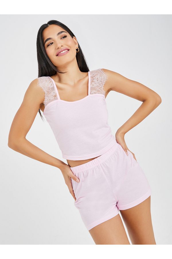 Scalloped strappy cami cheap