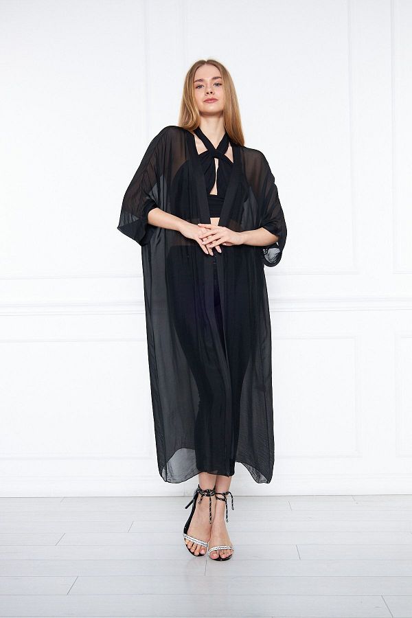 Chiffon kimono jacket new arrivals