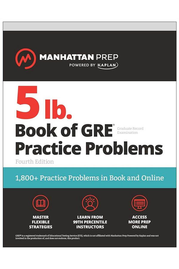 Manhattan Prep Publishing-Manhattan Prep 5 Lb.GRE Practice Problems Book 1